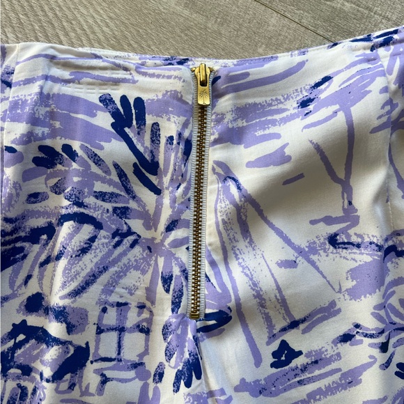 Lilly Pulitzer Lilac Verben Purple Pink Pom Pom Rock The Dock Franni Crop Set - Picture 12 of 14